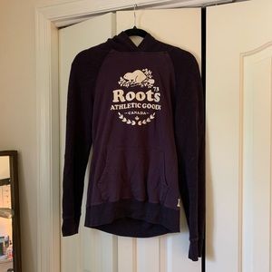 Two toned purple roots hoodie